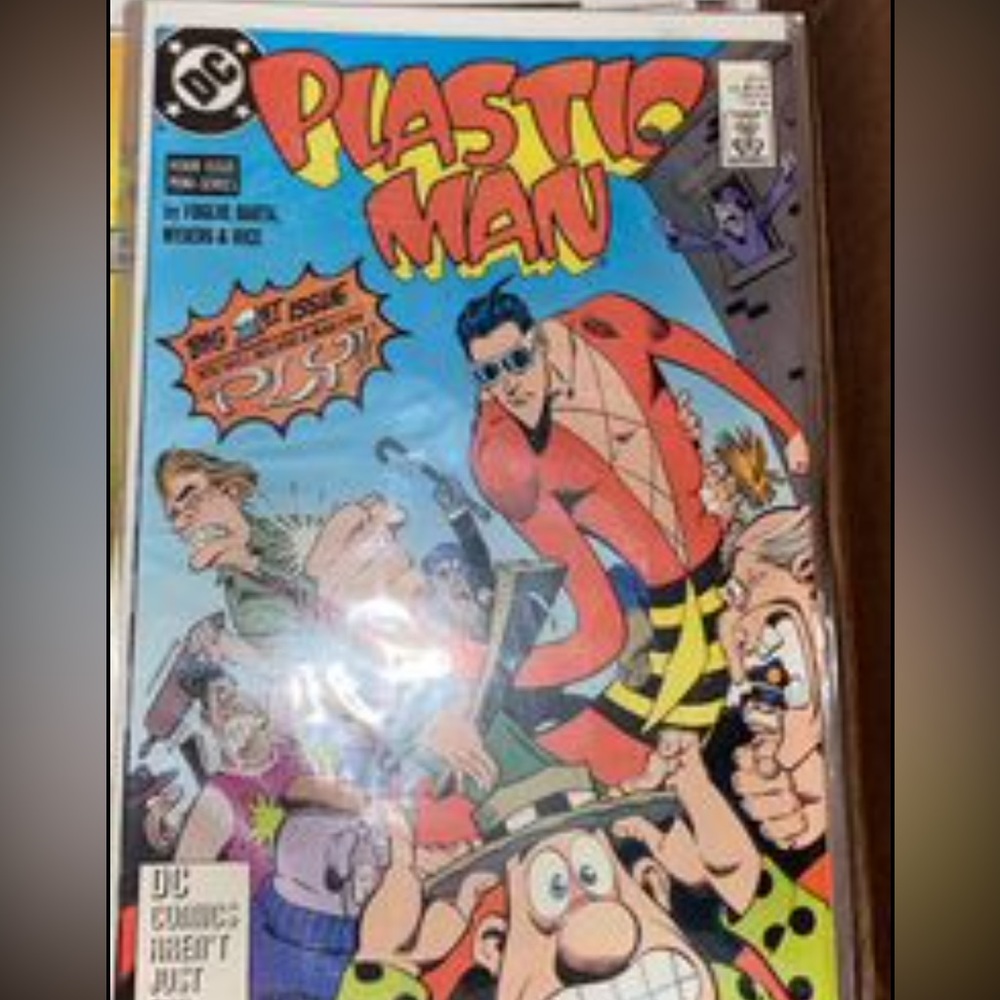 Plastic man Comic book 83-84 series 1-4